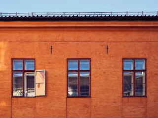 Fototapeta premium Three windows of Oslo.