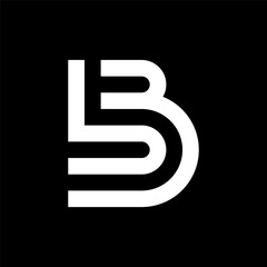 Letter BB creative monogram logo