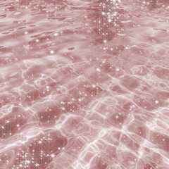 Sparkle water waves. Summer ocean water background.