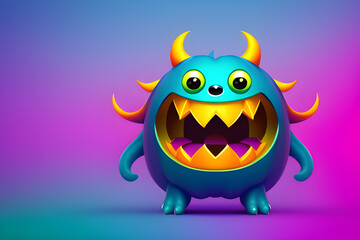 Monster colors, generative ai