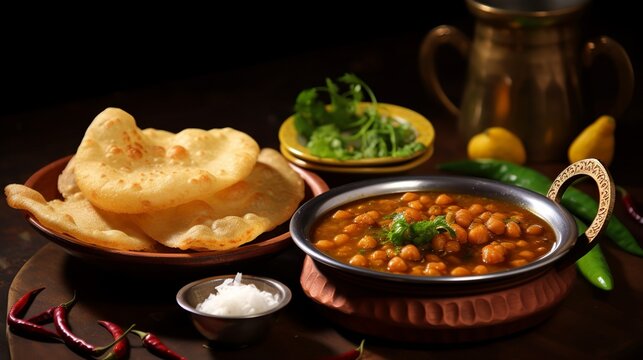 Chole Bhature: A Spicy and Fried Delight