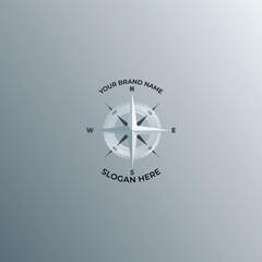 VIP or multinational company modern logo illustration vector graphic style