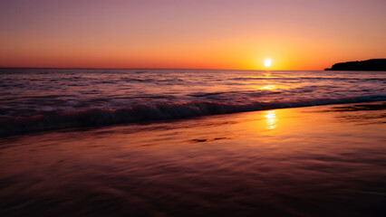 Sunset on The Beach