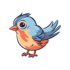 Joyful Bird: Animated 2D Illustration