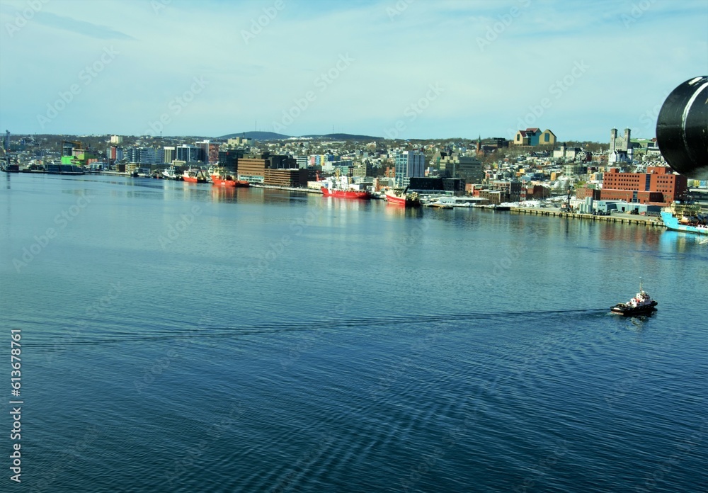 Wall mural View of St. John's Bay