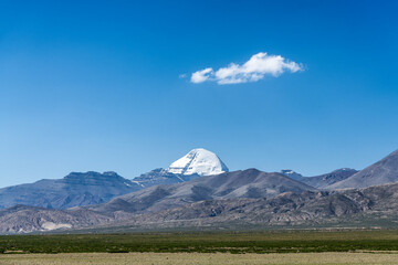 Mount Kinabalu Kailash in Ngari prefecture Tibet Autonomous Region, China.