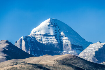Mount Kinabalu Kailash in Ngari prefecture Tibet Autonomous Region, China.