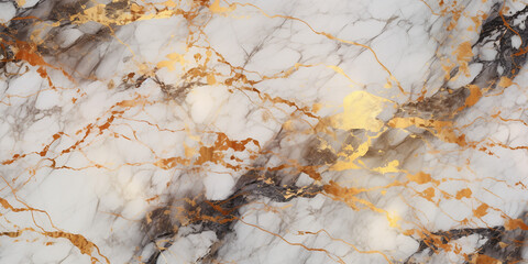 Marble texture abstract background pattern with gold veins surface textures