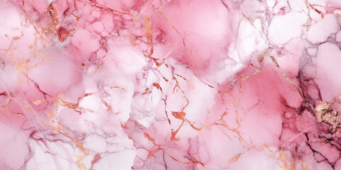 Pink and white marble texture abstract background