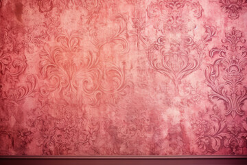 Empty room digital backdrop, generative ai