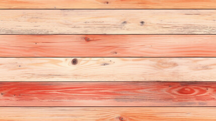 Seamless white and pink wooden plank texture, floor surface background
