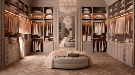 Womens High End Luxury Closet