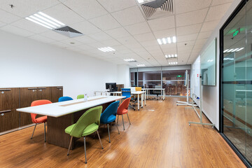 The concept of the office, meeting room, model of the co-working space