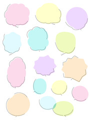 線と塗りの軽い印象のフレームセット2