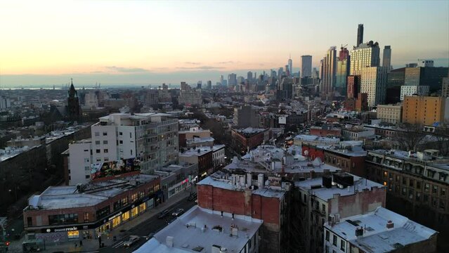 Scenic View of Flatbush Avenue During Twighlight - Pt. 2