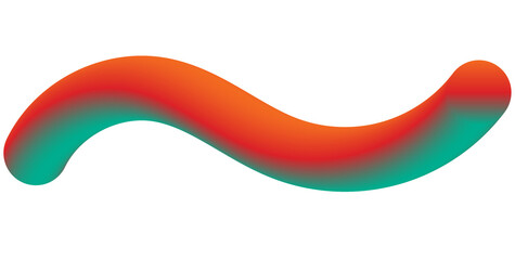 Christmas gradient line