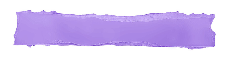 pale violet paper ripped texture message torn Isolated for photo effect on white background