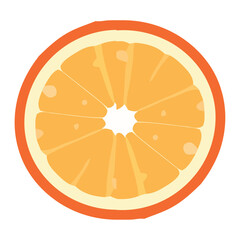 Juicy citrus slices symbolize summer refreshment