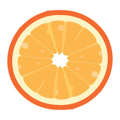 Juicy citrus slices symbolize summer refreshment