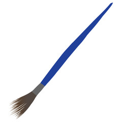 paintbrush isolated on white