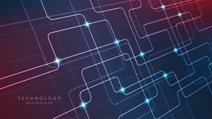 Hi-tech digital technology futuristic circuit digital.Abstract futuristic design. artificial intelligence.Modern futuristic design.Abstract technology vector illustration background.