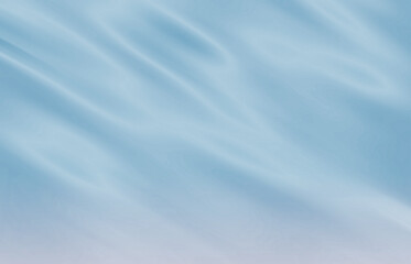 Obraz premium light blue fabric abstract background illustration