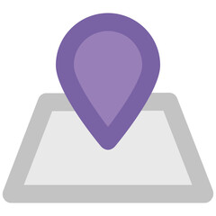 Check out icon design of location pin 