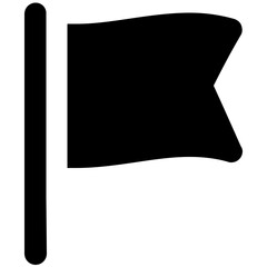 Icon of flag is up for premium use 