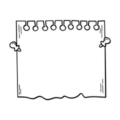 Paper Handdrawn Outline