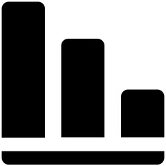 An editable flat icon of signals arrows 