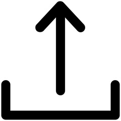 Upload Colored Vector Illustration

