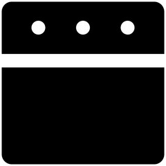 Download flat rounded icon of web page