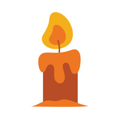 Spooky Halloween Flat Design Elements. Halloween Cartoon  Illustration isolated on white background. scary and creepy element icon. Design elements for traditional and cultural holiday concepts.