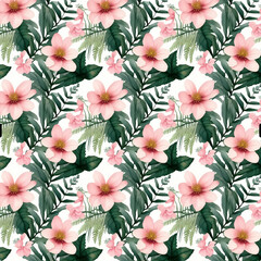 seamless colorful floral pattern