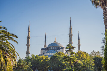 The Blue Mosque, Sultanahmet Camii, Istanbul, Turkey