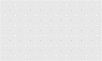 Grey Square geometric seamless pattern. Vector Repeating Texture.