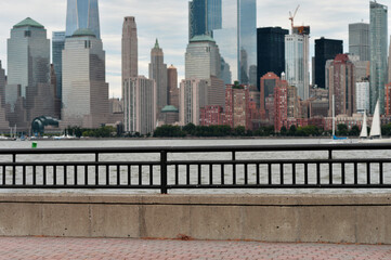 New York city skyline. USA