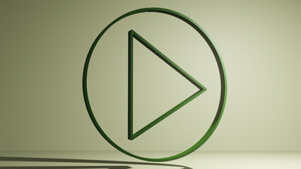 Photo 3d rendering 3d illustration music