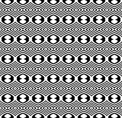 black and white seamless pattern textile element texture background.