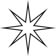 Star icon and symbol element