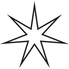 Obraz premium Star icon and symbol element