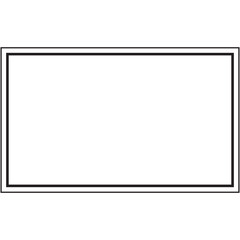 Obraz premium Rectangle line vintage frames border
