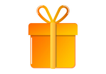 orange gift box