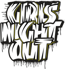 Girls night out  T-shirt design