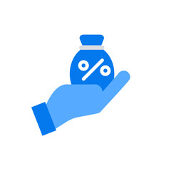 Flat color vector business elements