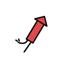 vector birthday sticker icons coloring vector