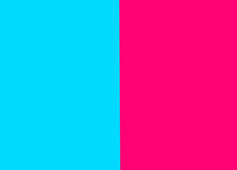 A closeup of a blue and pink surface with space for text
