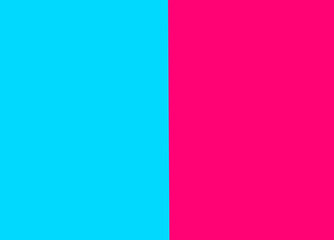 Obraz premium A closeup of a blue and pink surface with space for text 