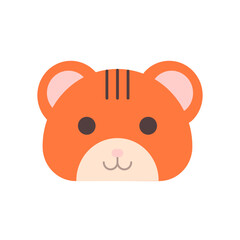 Vector cartoon tropical animals wild life