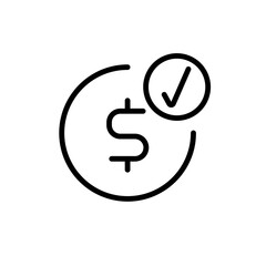 Vector creative shopping ecommerce solid black icon